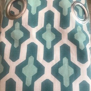 (4) Grommet-top curtain panels